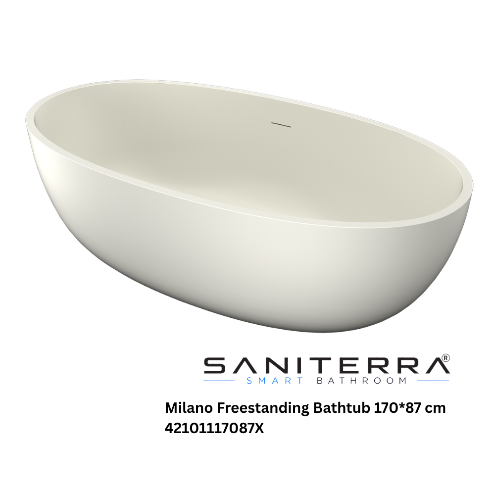 Milano Freestanding Bathtub 170*87 cm 42101117087X