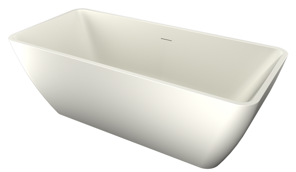 Saniterra Tuscano Freestanding Bathtub in Cream 170*77 cm - 42201217077K