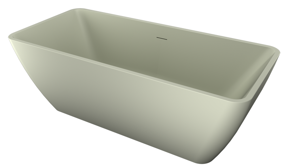 Saniterra Tuscano Freestanding Bathtub - Green 170*77 cm - 42201217077Gr