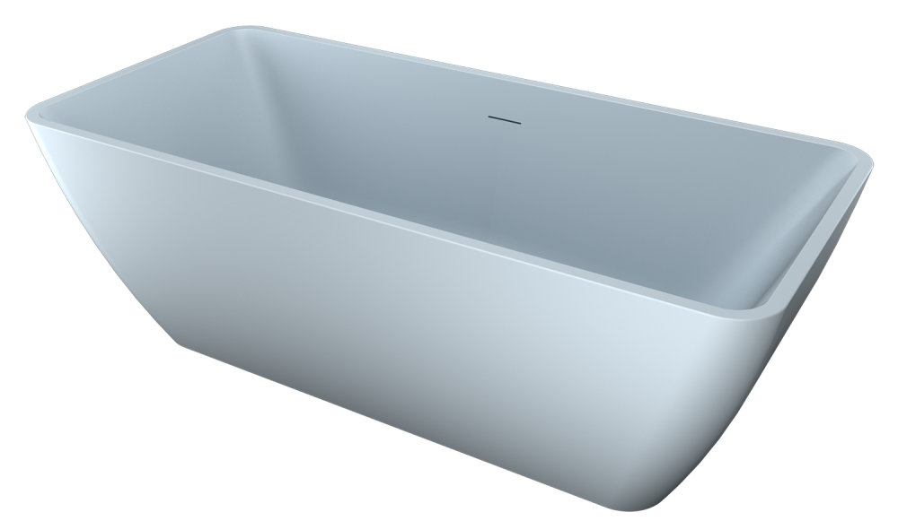 Saniterra Tuscano Freestanding Bathtub - Sky blue 170*77 cm - 42201217077Sb