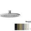 #161011XX-Round brass shower head oval