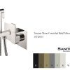 15142013-concealed Bidet Mixer taps Moon