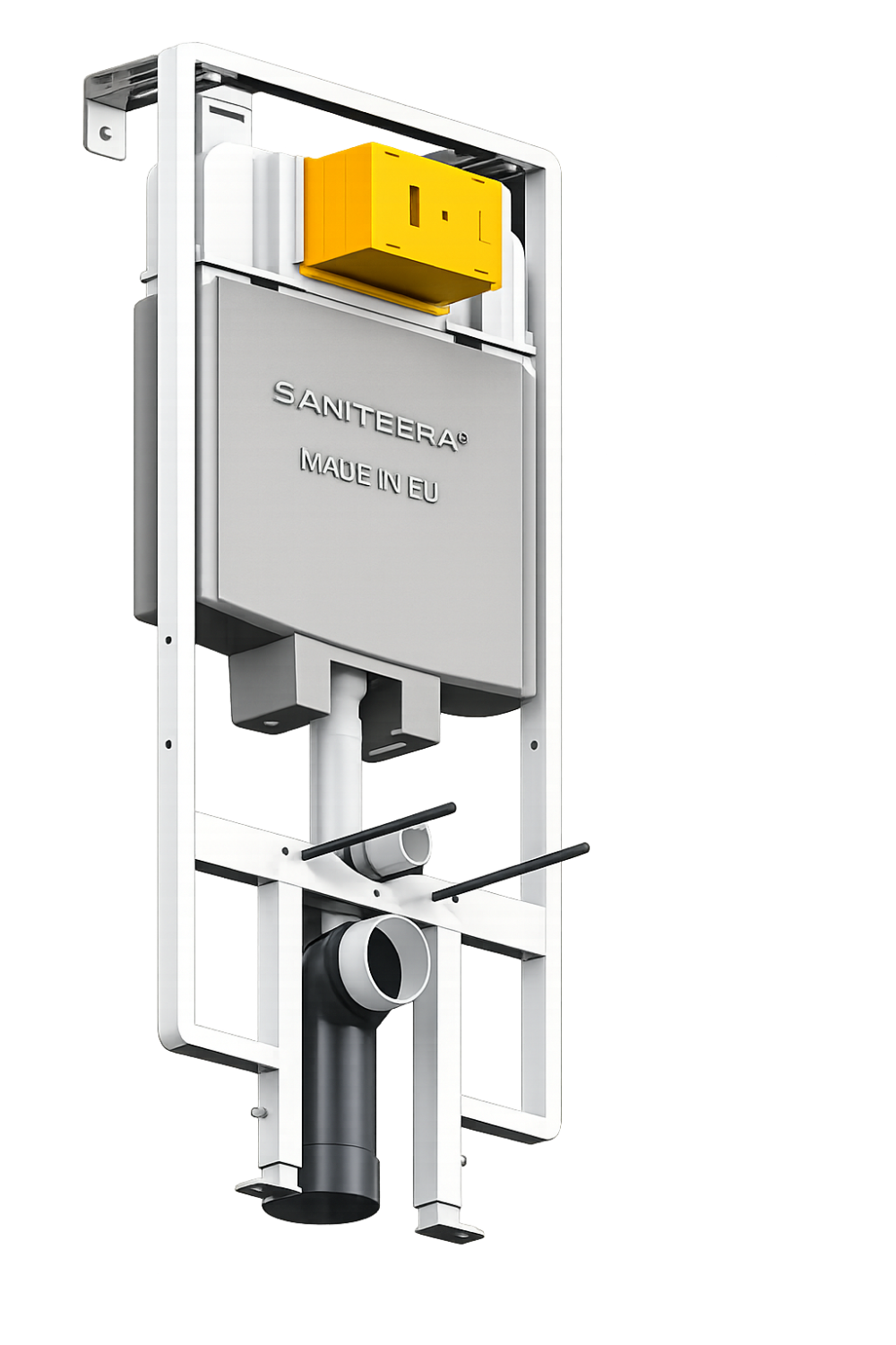 Smart silent concealed cistern