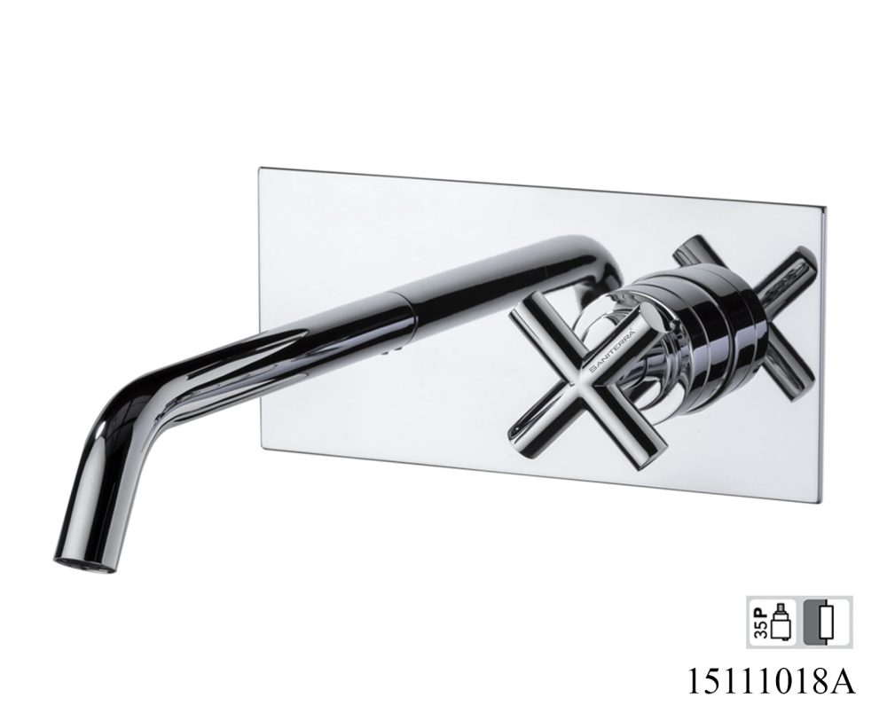 15111018A-Concealed wash basin mixer Classica