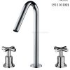 15111018B-3 hole Deck Mounted Concealed wash basin tap Classica