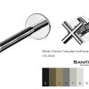 15111018C-Concealed wash basin mixer Milano Classica