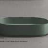 315011A-Wash Bowl Soft Stone COTONE OVAL-Avocado Color