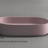 315011R-Wash Bowl Soft Stone COTONE OVAL-Rose Color