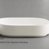 315011V-Wash Bowl Soft Stone COTONE OVAL-Vanilla Color