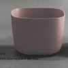 315017R-Wash Bowl Soft Stone COTONE KING-Rose Color