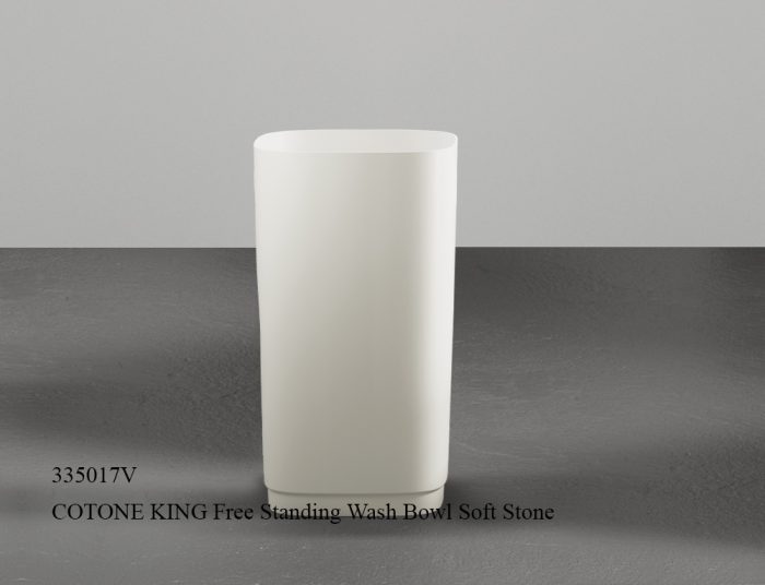 335017V-Wash Bowl Soft Stone COTONE KING-Vanilla Color