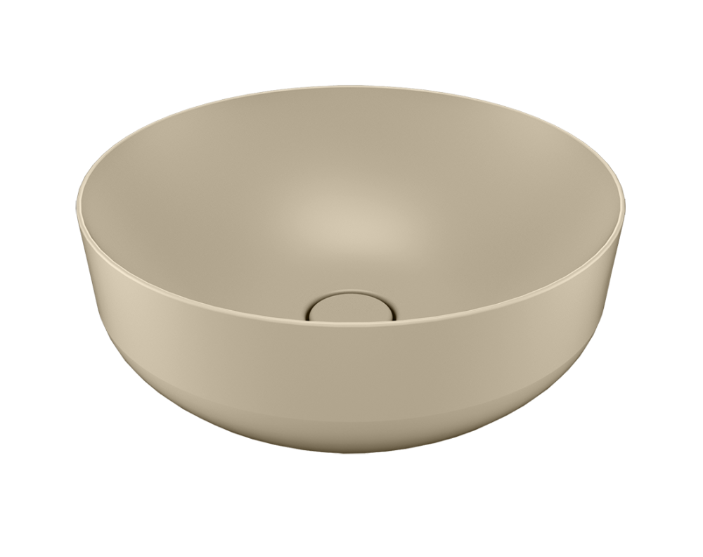 311024W42 Cute Countertop Bowl 42cm-beige
