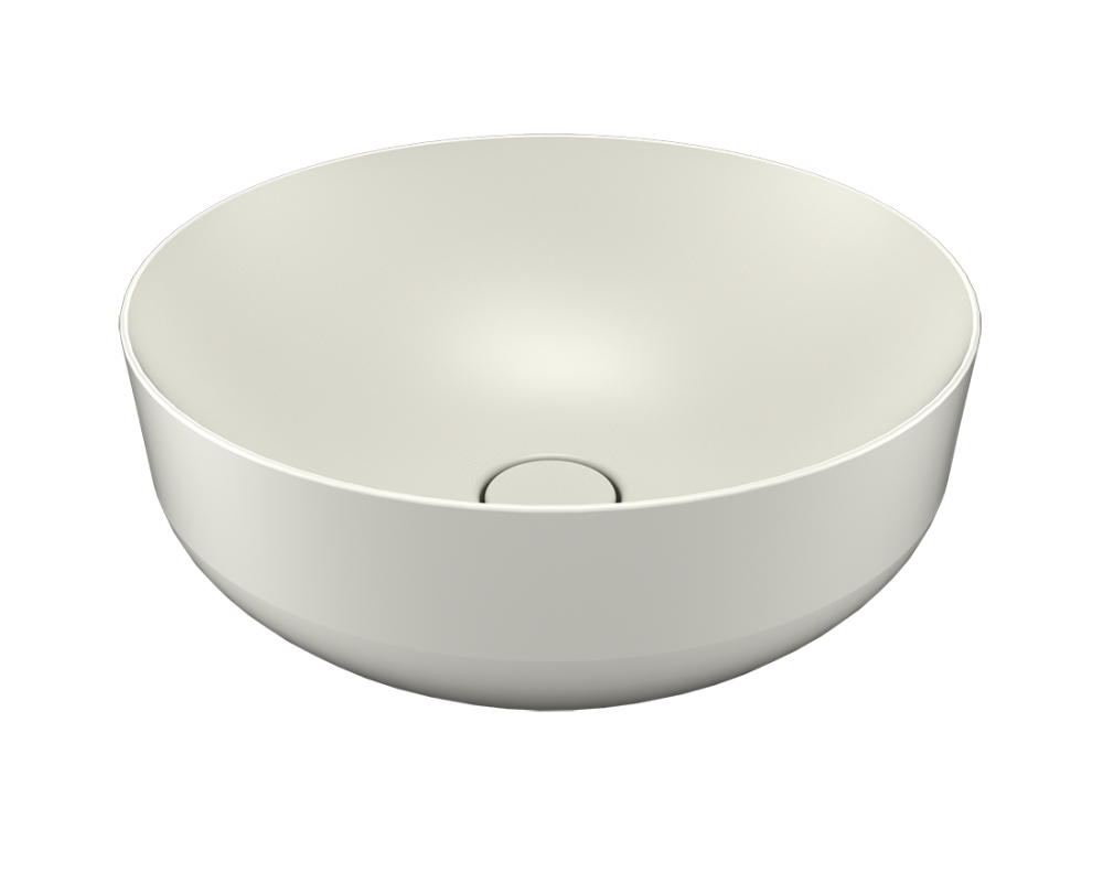 311024W42 Cute Countertop Bowl 42cm-cream