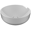 311024W42 Cute Countertop Bowl 42cm-white