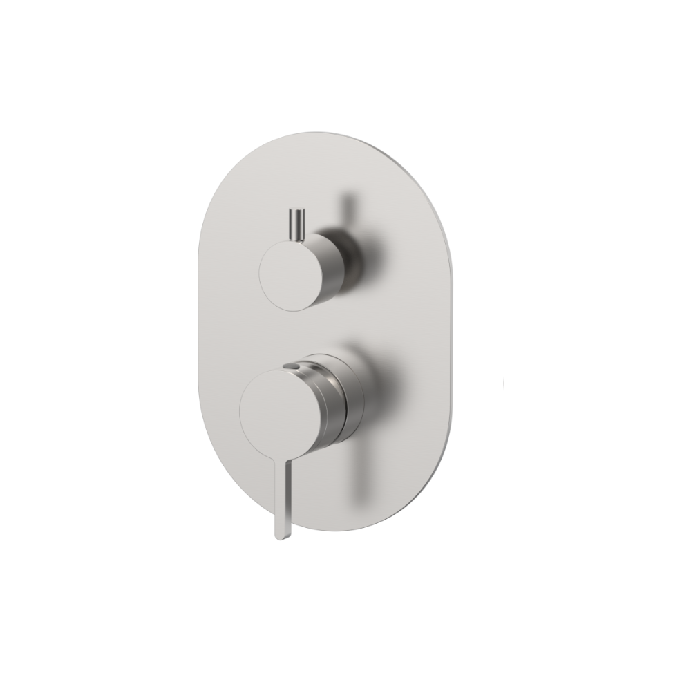 15131029StCr001 Milano Simpo Concealed 2 way out Bath Mixer