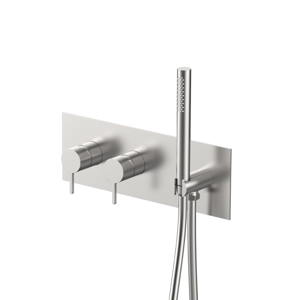 15131029StCr001A Simpo Concealed 2:3 Way out Bath Mixer with Hand Shower Set