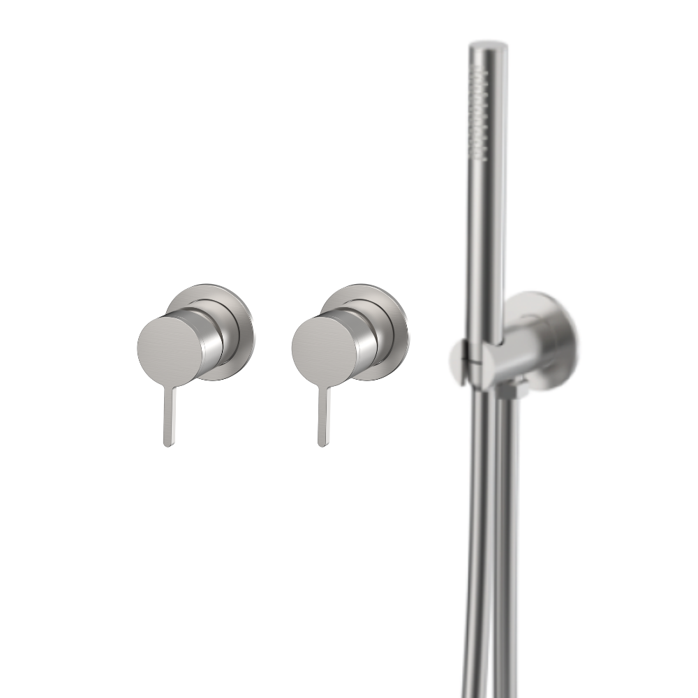 1531029StCr001C1 Milano Simpo Concealed 2:3 Way out Bath Mixer with Set Hand Shower