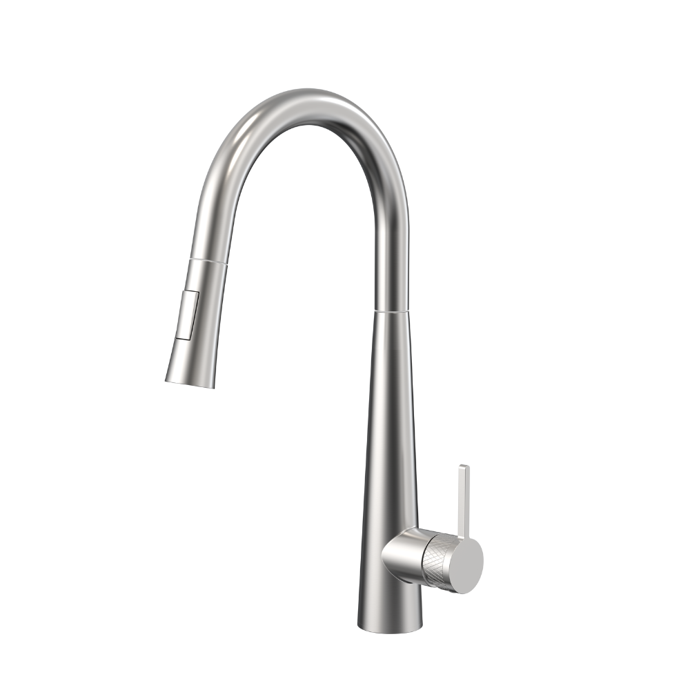 181029Cr002 Milano Simpo Kitchen mixer with Knurling