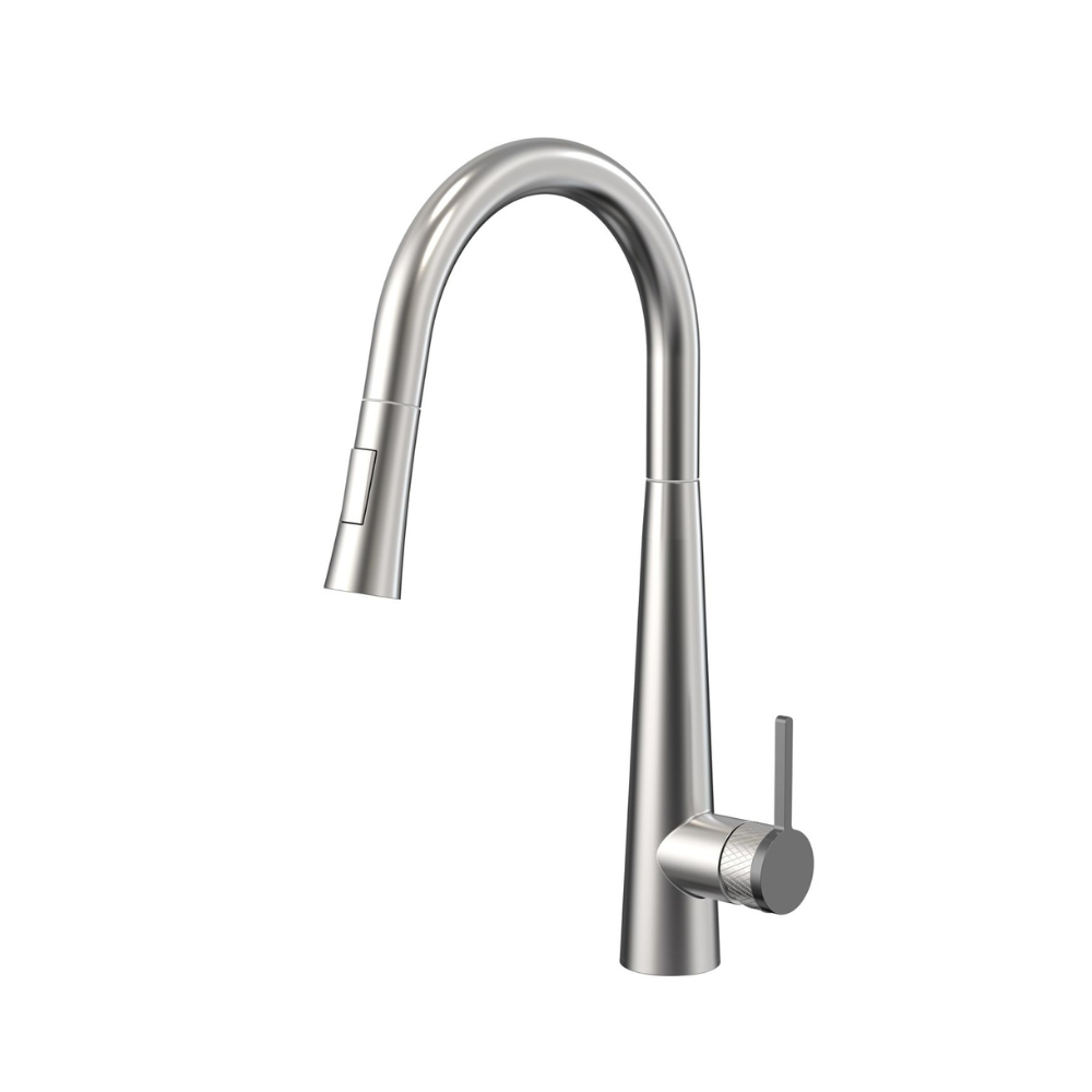 181029GG001 Saniterra Milano Kitchen Mixer tap-Gun Gray