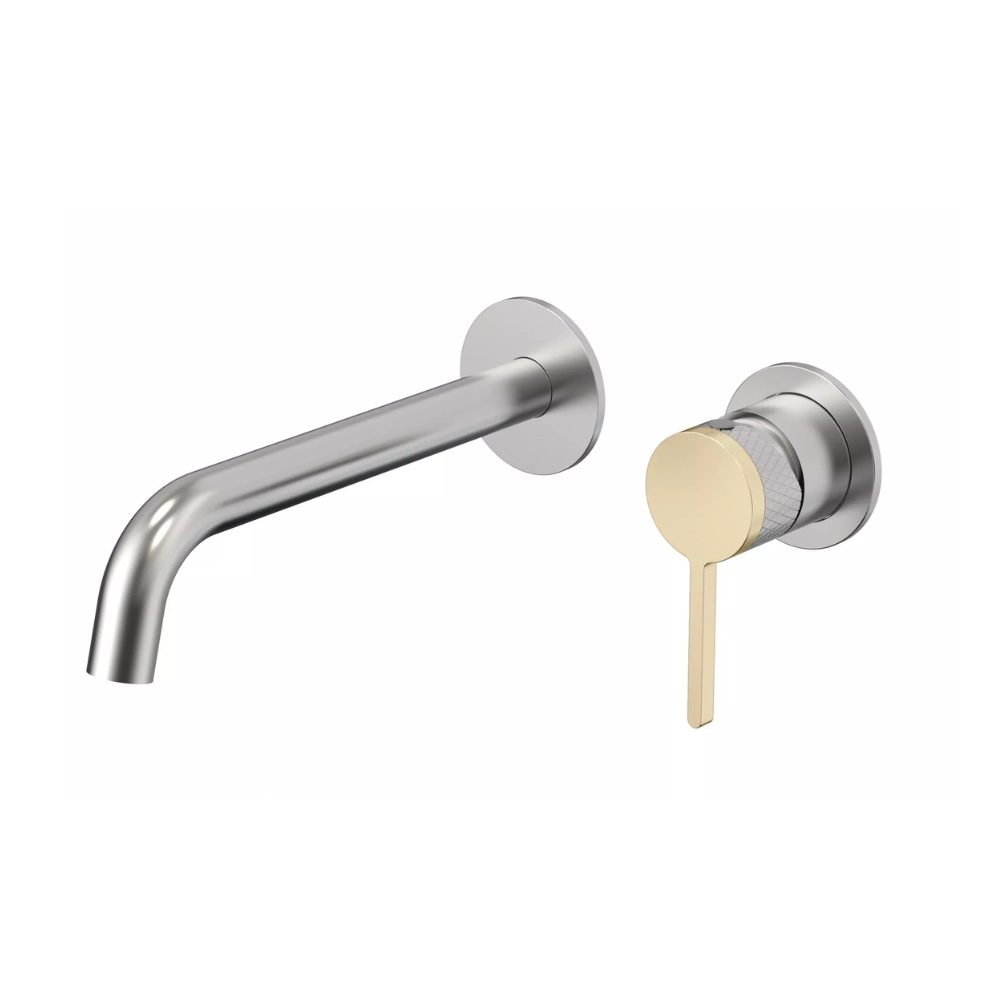 1511029StGl002C Milano Simpo St. Concealed basin Mixer with Knurling Handle