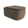 Saniterra Nouvo Tuscano wall hung toilet - Coffee -217011C