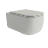 Saniterra Nouvo Tuscano wall hung toilet in Cream-217011K
