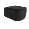 Saniterra Nouvo Tuscano wall hung toilet in Graphite-217011G