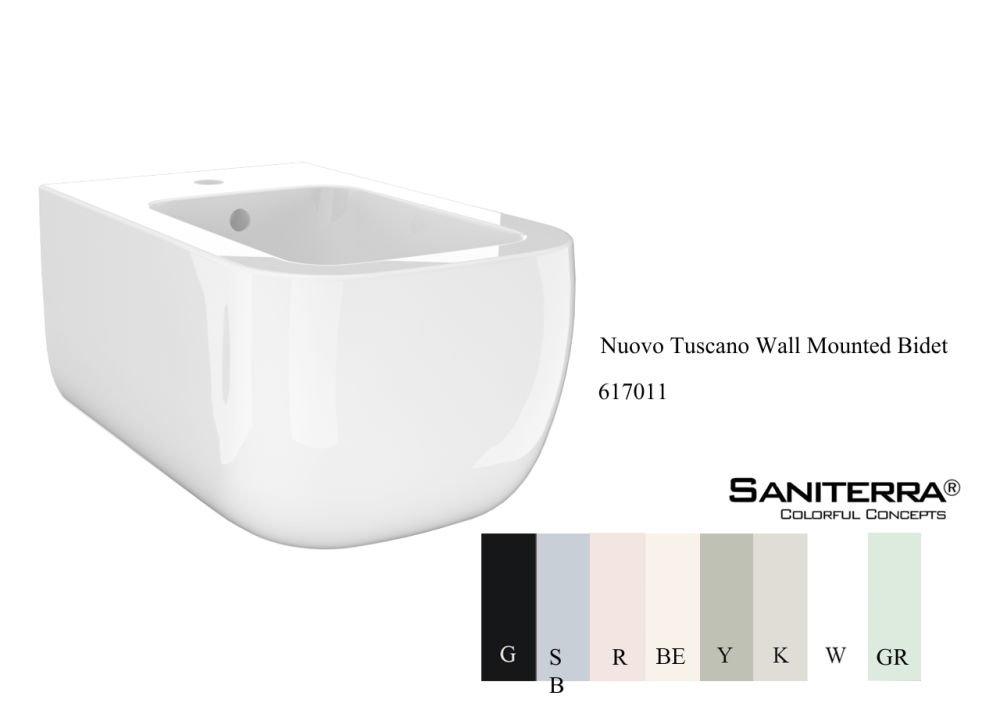 wall hung bidet-617011