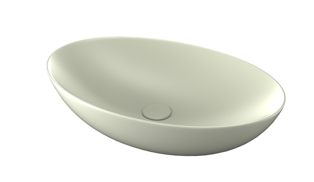 311042-60 OVAL Countertop Wash Bowl-Green