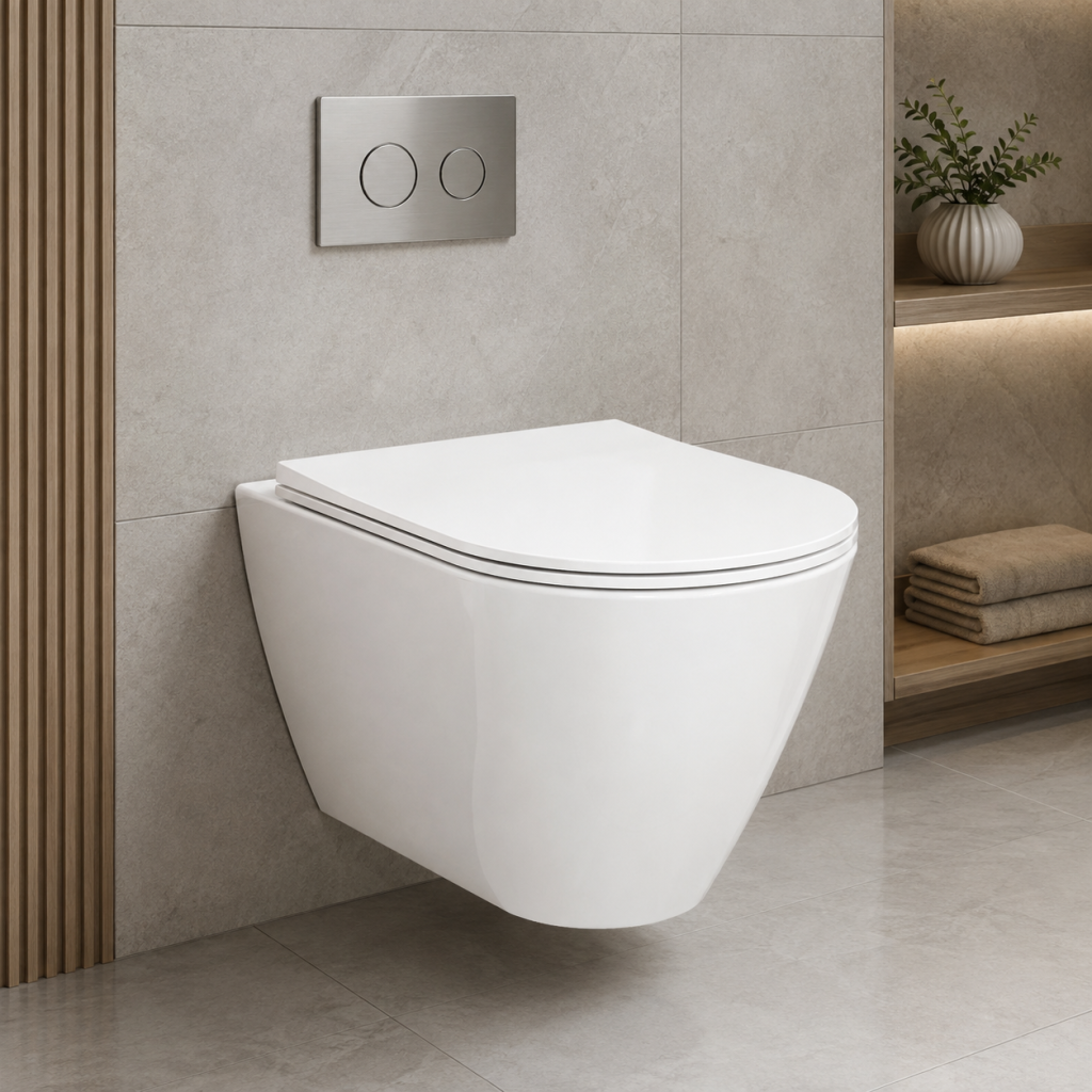 Porto wall mounted toilet