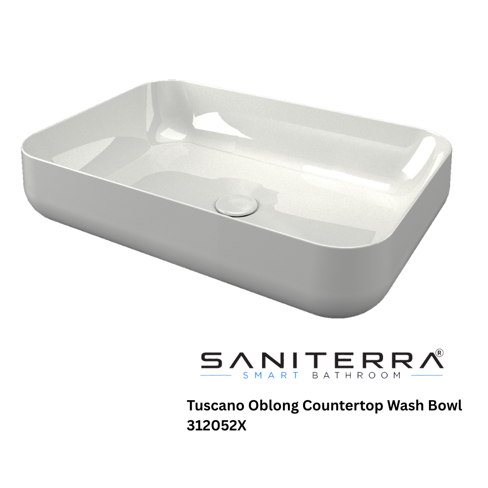 Tuscano Oblong Countertop Wash Bowl 312052X